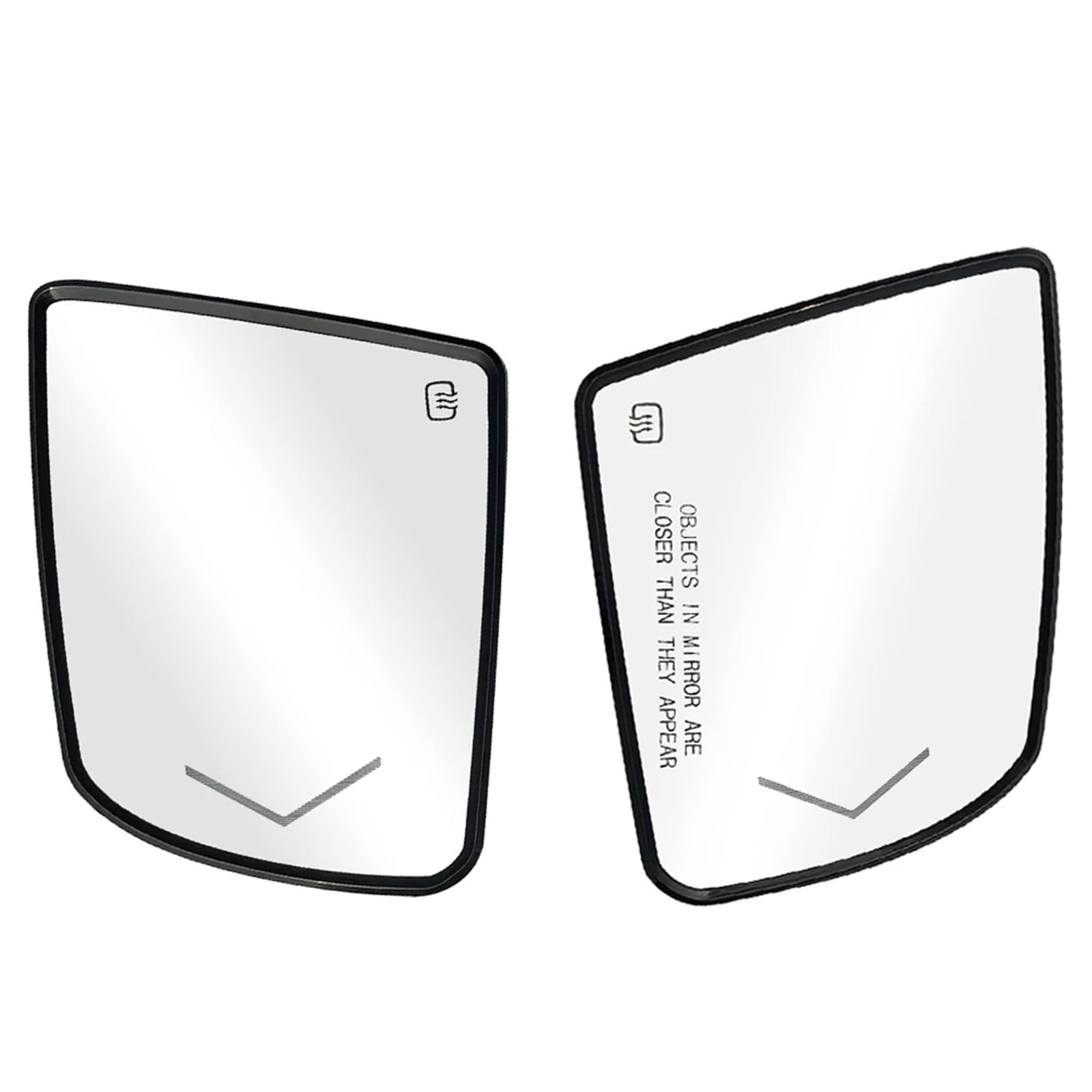 BBWUQIU Seitenspiegelglas Kompatibel Mit Toyota Für Tundra 2007–2020 Für Sequoia 2008–2017 Beheiztes Auto-Rückspiegelglas Mit Blinkerlicht(1 Pair) von BBWUQIU