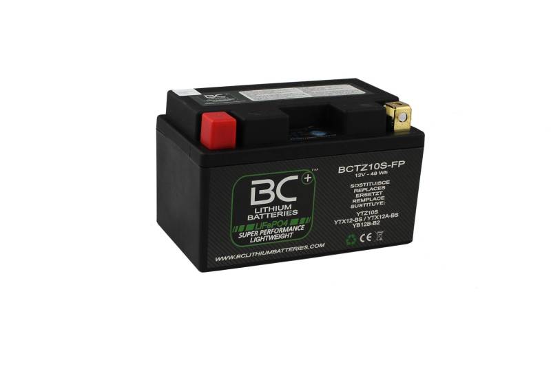 BC Lithiumbatterien BCTZ10S-FP LiFePO4 Lithium Motorradbatterie von BC Lithium Batteries