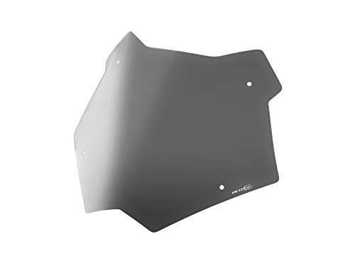 Windschild BCD Design TMAX 530 2012-2016, Modell VX, Rauchgrau satiniert von BCD