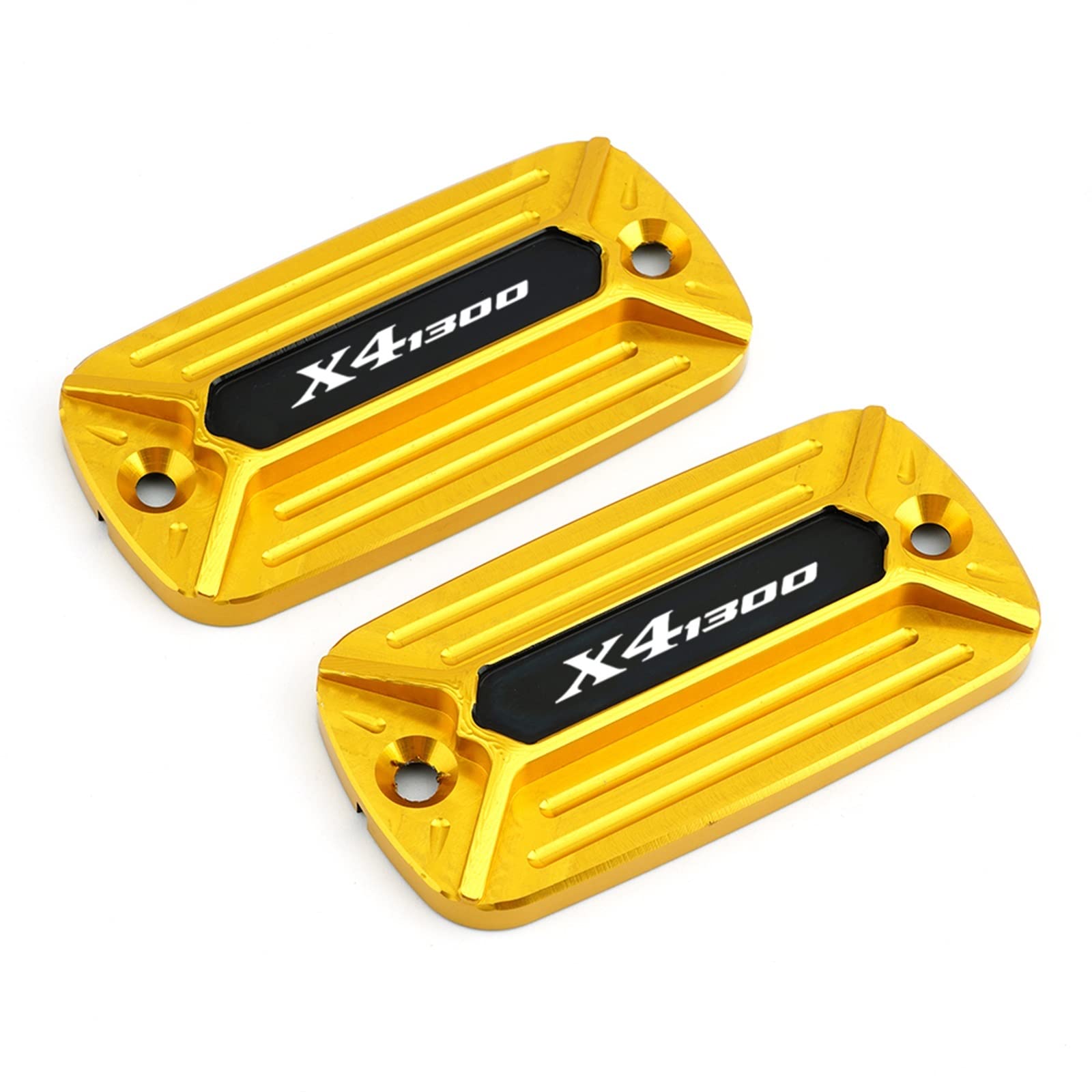 Ölkappe für H STX VT X4 1300 CB1300F Crosstourer 1200 ST1100 Motorrad Vorderbremsflüssigkeitsbehälter Abdeckkappe (Gold) von BCOTNHZT