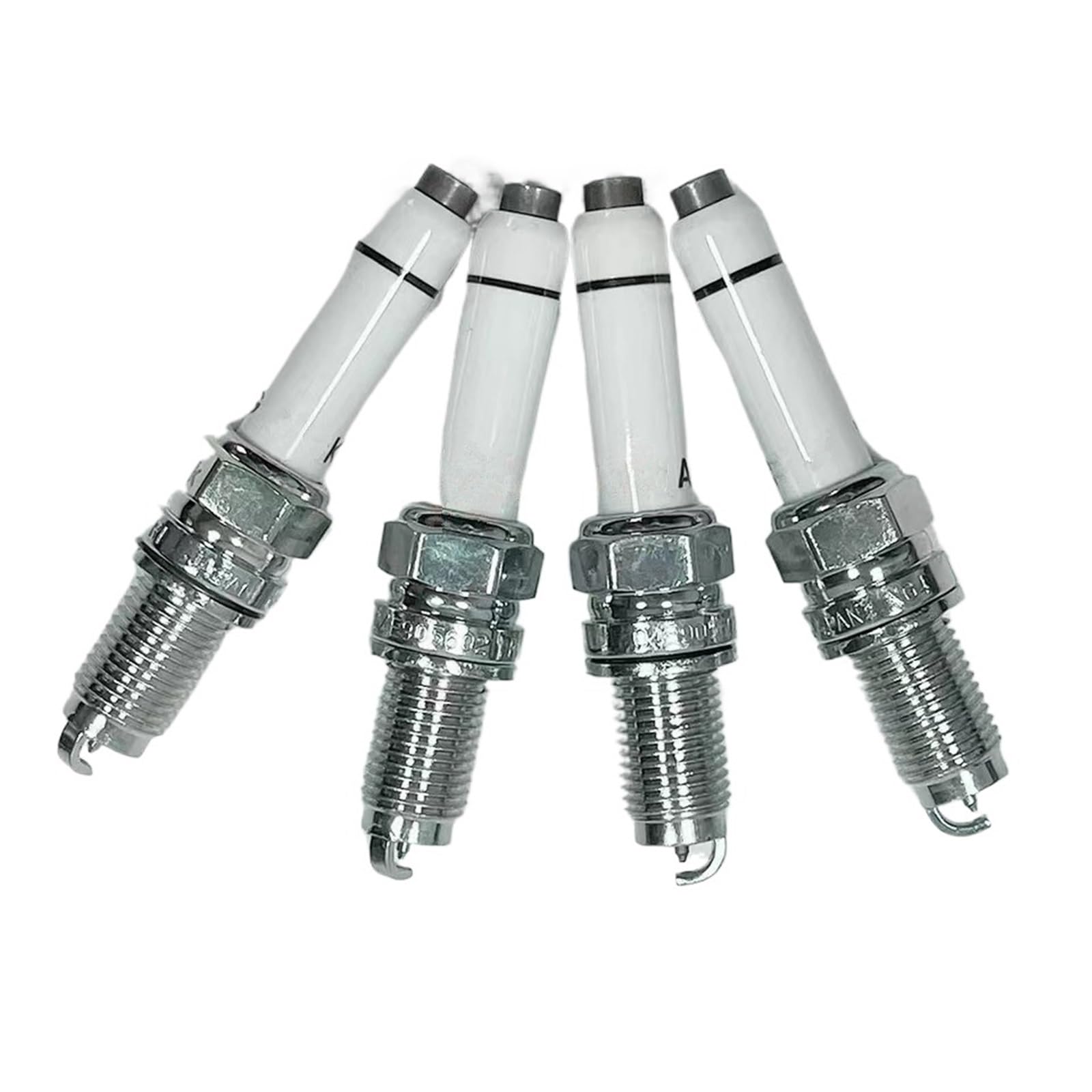 BDAKQJV Zündkerzen für Auto 04E905602 04E905601, 4 bis 6 Stück, geeignet für A1 A3 Q3 Q2L 04E905612 (4 Stück Spark Plug) von BDAKQJV