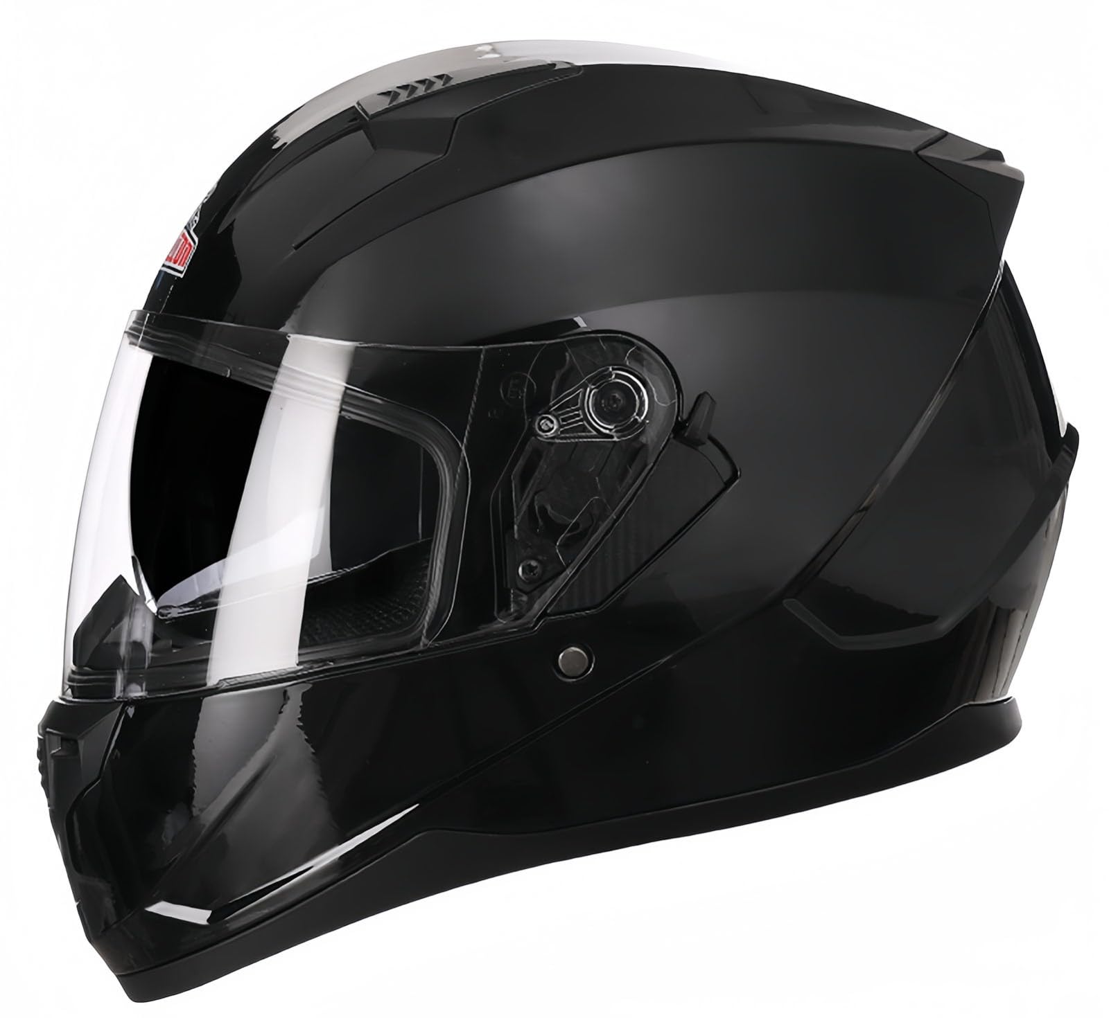 Motorradhelm Motorrad Modularer Helm Mit Doppelvisier, ECE Genehmigte Für Erwachsene, Männer Und Frauen, Leichte Motorrad-Integralhelme A,L59-60CM von BDBRHFG