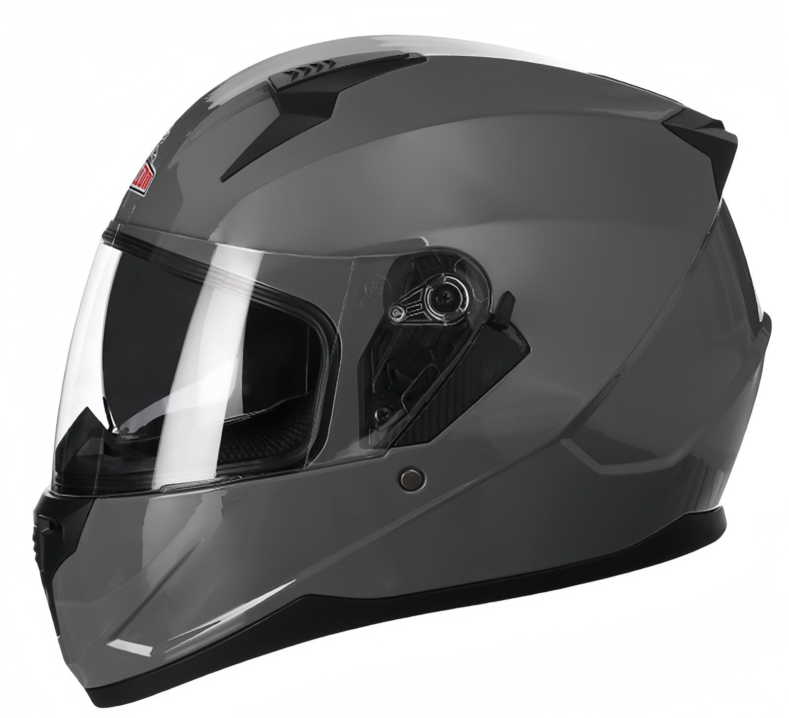 Motorradhelm Motorrad Modularer Helm Mit Doppelvisier, ECE Genehmigte Für Erwachsene, Männer Und Frauen, Leichte Motorrad-Integralhelme E,S55-56CM von BDBRHFG