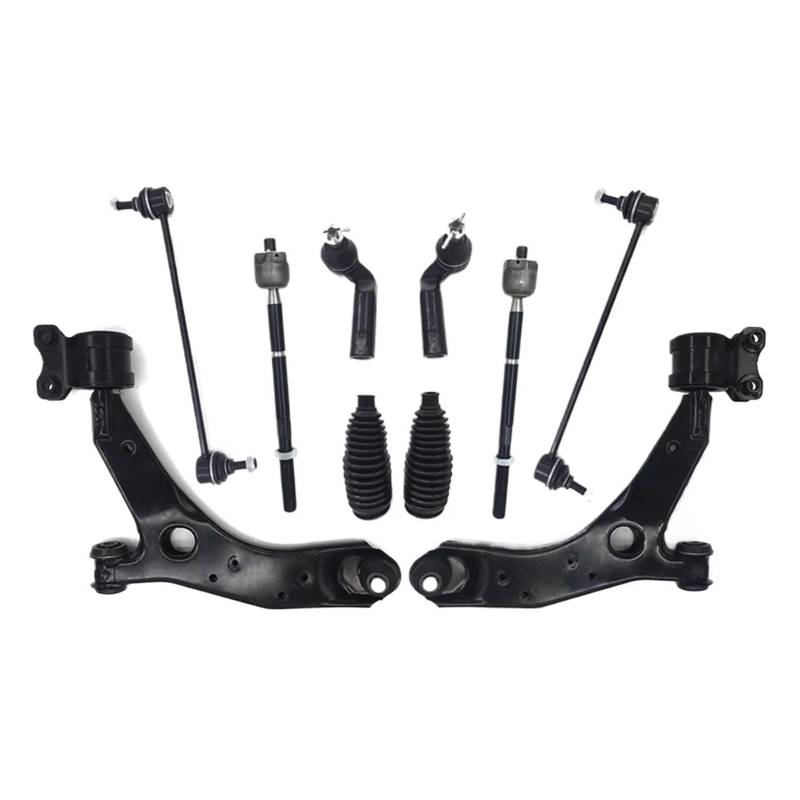 10 Stücke Vorne Unten Links Rechts Querlenker Spurstange Boot Suspension Kit Kompatibel for MAZDA 3 5 2004 2005 2006 2007 2008 2009 2010-2014 von BDGYJGFE