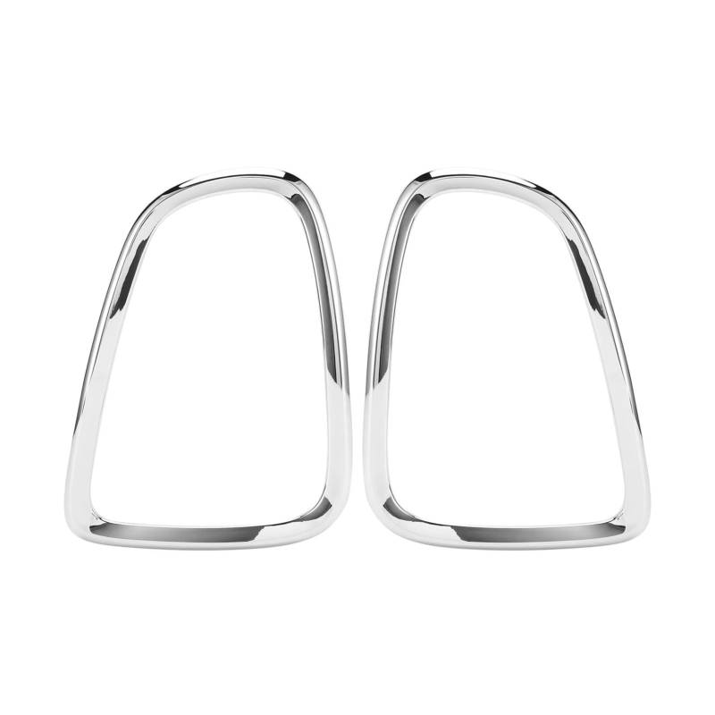 2 Pcs Tail Light Cover Trim Rear Lamps Frame Rings Bezel Stickers Guard Compatible For Cooper R56 R57 R58 R59 2007‑2014 Glossy Black(Plating Color) von BDGYJGFE