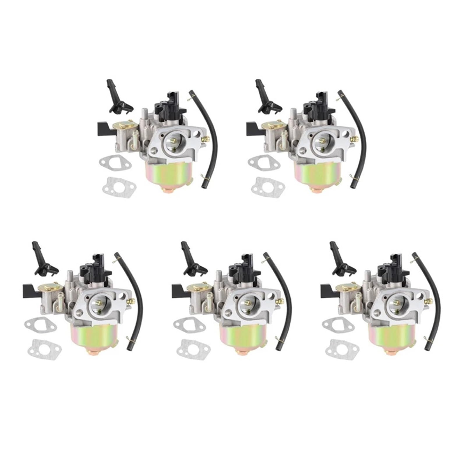 5X 16100-ZH8-W61 Druck Washer Generator Vergaser Ersetzen Vergaser Mit Dichtung Kompatibel for HONDA GX120 GX160 GX200 Motor von BDGYJGFE