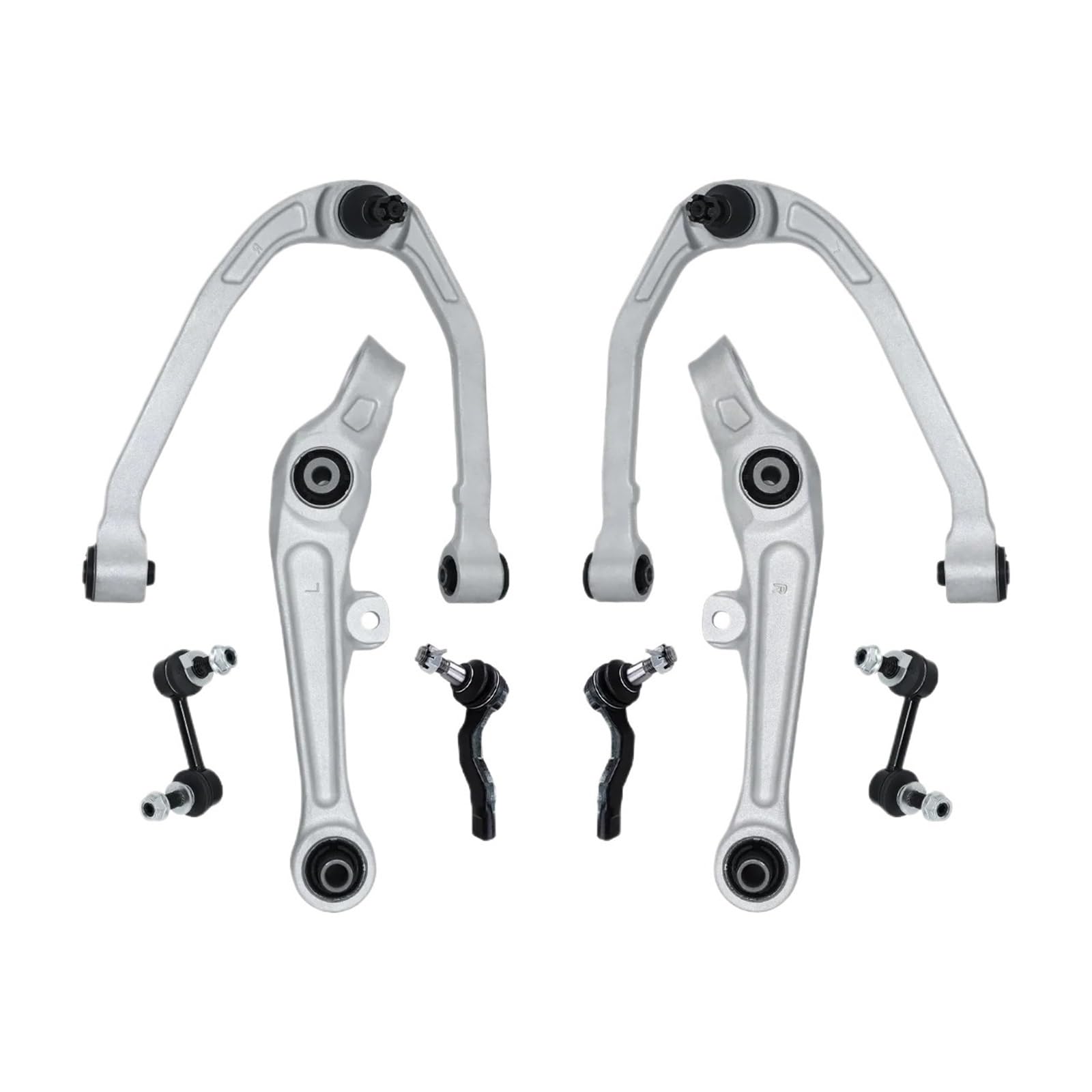 8 stücke Front Lower Arm Spurstangenkopf Suspension Kompatibel for Infiniti G35 Kompatibel for Nissan 350Z 2003 2004 2005 2006 2007 2008 2009 von BDGYJGFE