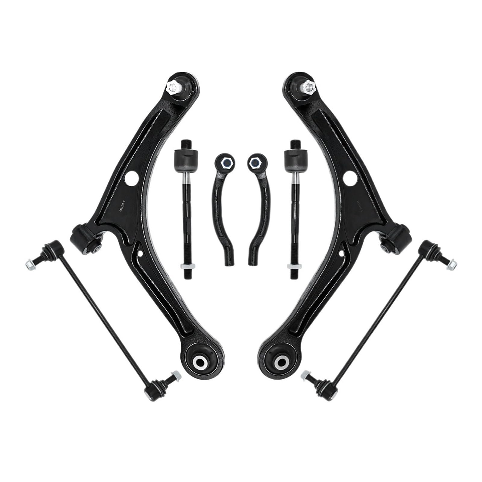 8 stücke Front Lower Arme Stabilisator Bar Links Suspension Kit Kompatibel for HONDA PILOT Kompatibel for ACURA MDX 2001-2005 von BDGYJGFE