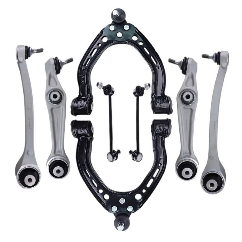 8-teiliges Front-Upper-Lower-Kugelgelenk-Set, kompatibel mit Tesla Model S 2012 2013 2014 2015 2016 2017 2018 2019 2020 2021 2022 von BDGYJGFE