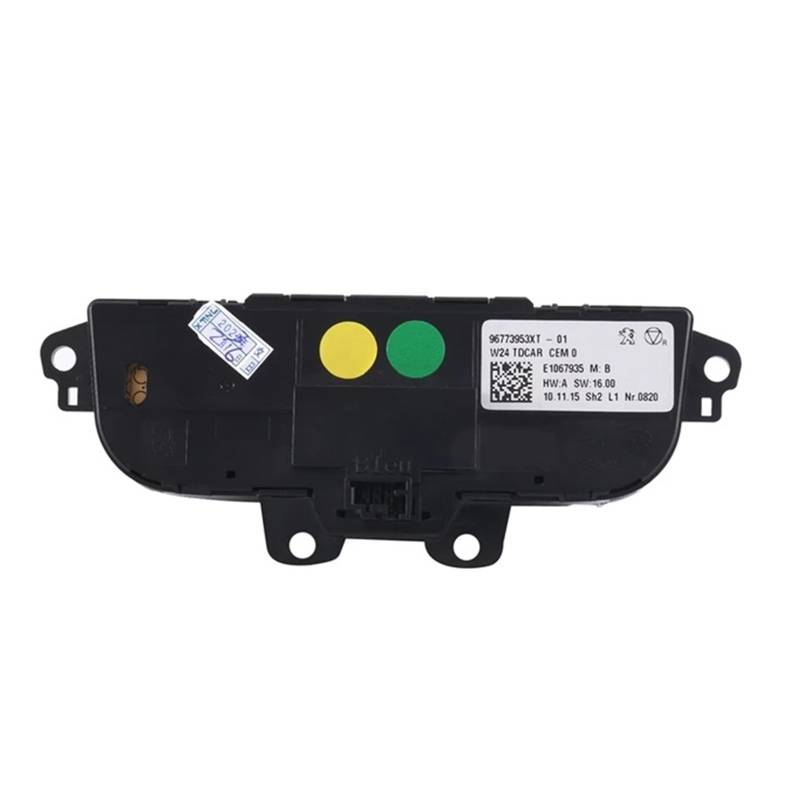 96773953XT-01 Auto Hinten AC Control Panel Klimaanlage Schalter Kompatibel for Peugeot 508 von BDGYJGFE