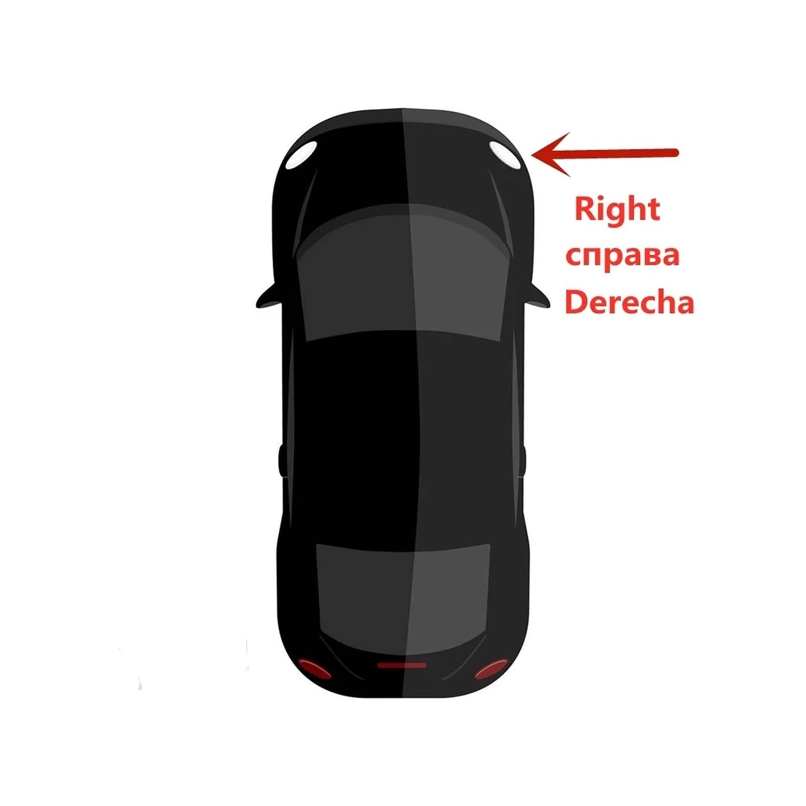 Auto-Frontscheinwerferabdeckung, kompatibel for BMW X5 E70 2007–2013, Linsenglas-Scheinwerfer, transparente Lampenschirm-Lampenschalenmasken(Right) von BDGYJGFE