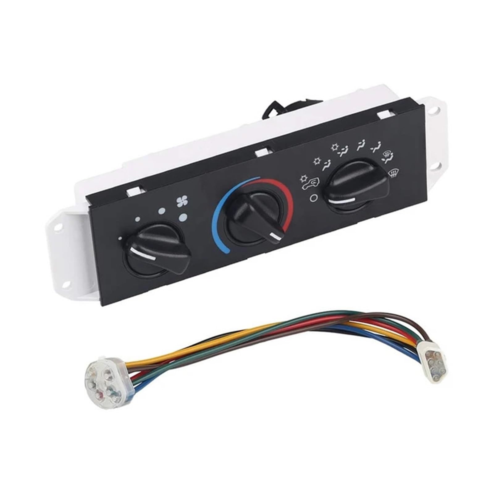 Autoteile AC-Steuermodul Heizung A/C AC Klimaanlage Steuerschalter Panel Kompatibel for Jeep Wrangler 1999-2004 4.0L-L6 von BDGYJGFE