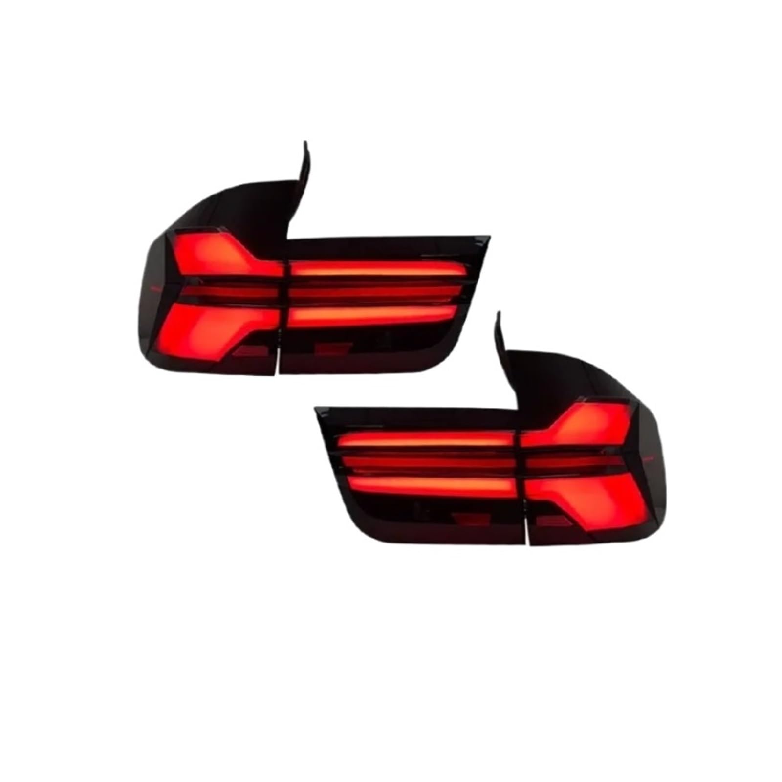 Compatible For BMW X5 Tail Light Assembly 07-13 E70 Modified LED Driving Brake Rear Tail Light Assembly von BDGYJGFE