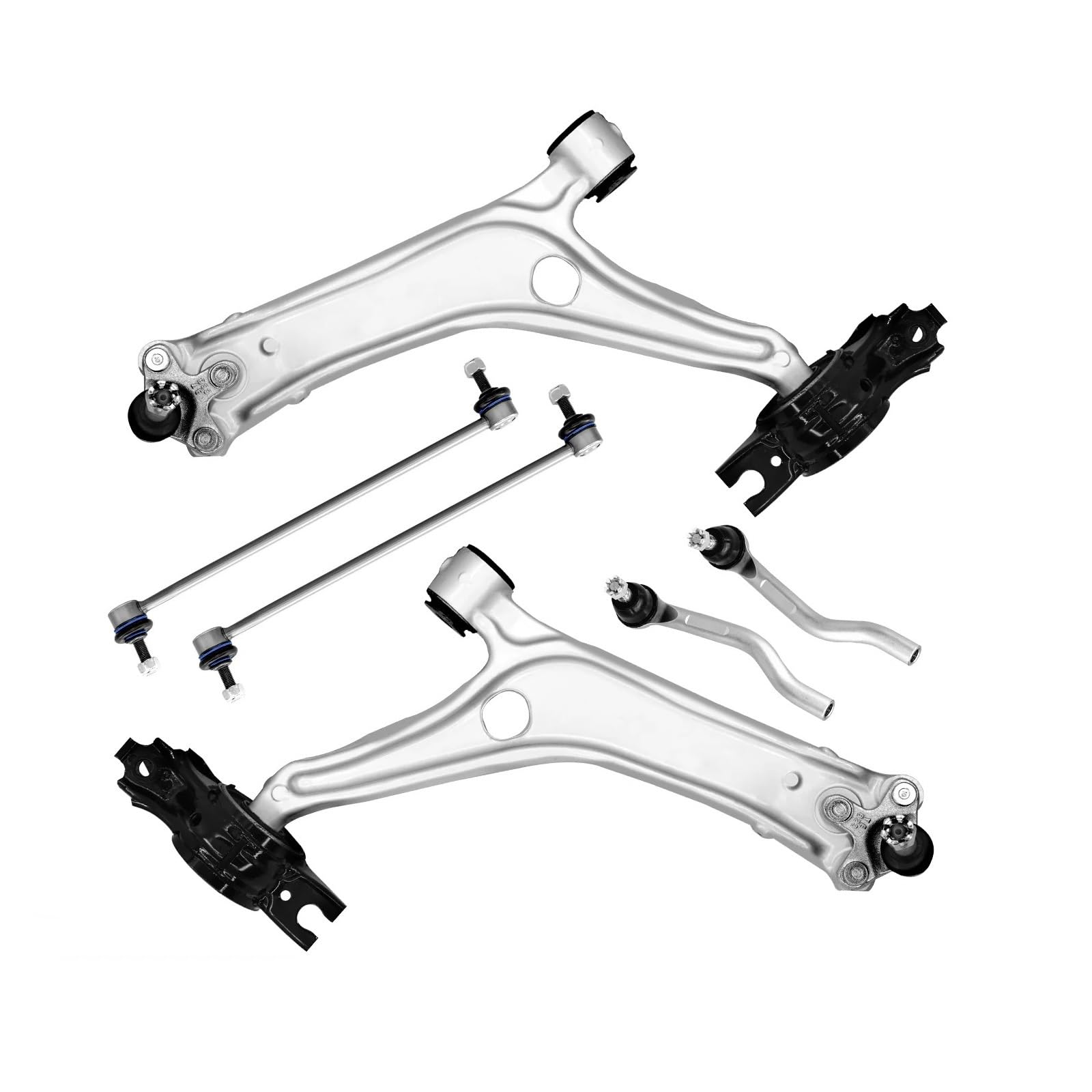 Front Lower Arm Buchsen Stabilisator Link Spurstangenkopf Suspension Kit Kompatibel for Honda Accord 2018 2019 2020 2021 von BDGYJGFE