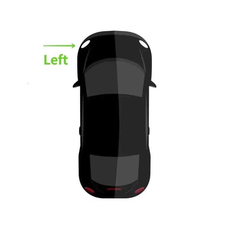 Kompatibel for BMW X5 E70 E71 2008-2013 Auto-Frontscheinwerfer aus organischem Glas, transparente Lampenschale, Scheinwerferabdeckung, Autozubehör(Left) von BDGYJGFE