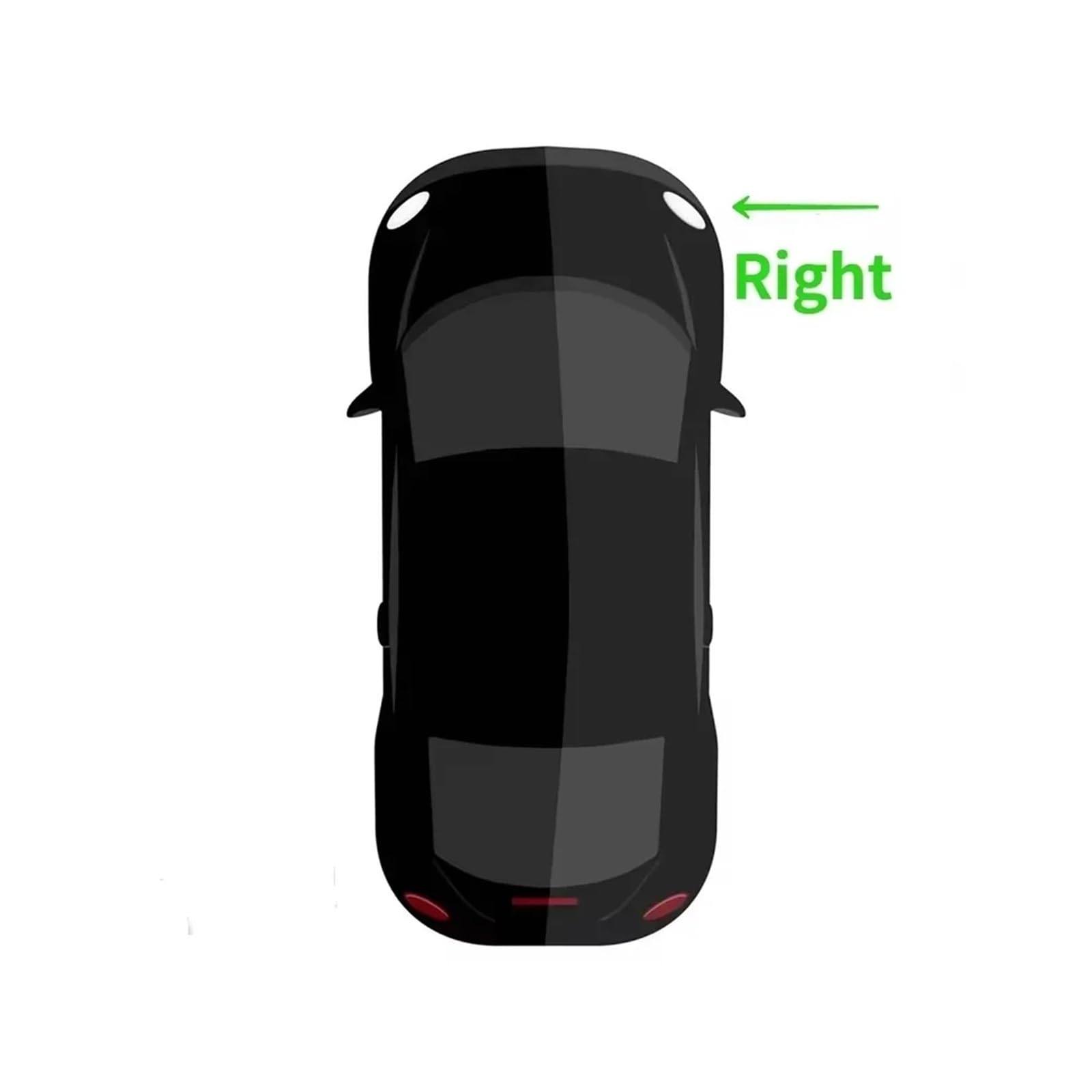 Kompatibel for BMW X5 E70 E71 2008-2013 Auto-Frontscheinwerfer aus organischem Glas, transparente Lampenschale, Scheinwerferabdeckung, Autozubehör(Right) von BDGYJGFE