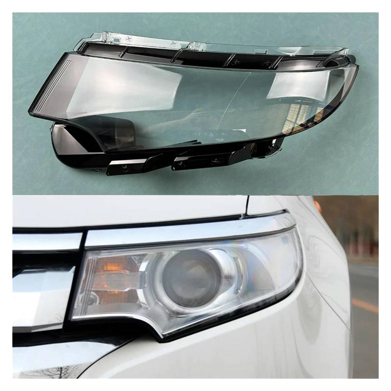 Kompatibel for Ford Edge 2009 2011 2012 Frontlampenschirm Transparent Shell Scheinwerfergehäuse Scheinwerferlampenabdeckung Linse Plexiglas(Left) von BDGYJGFE