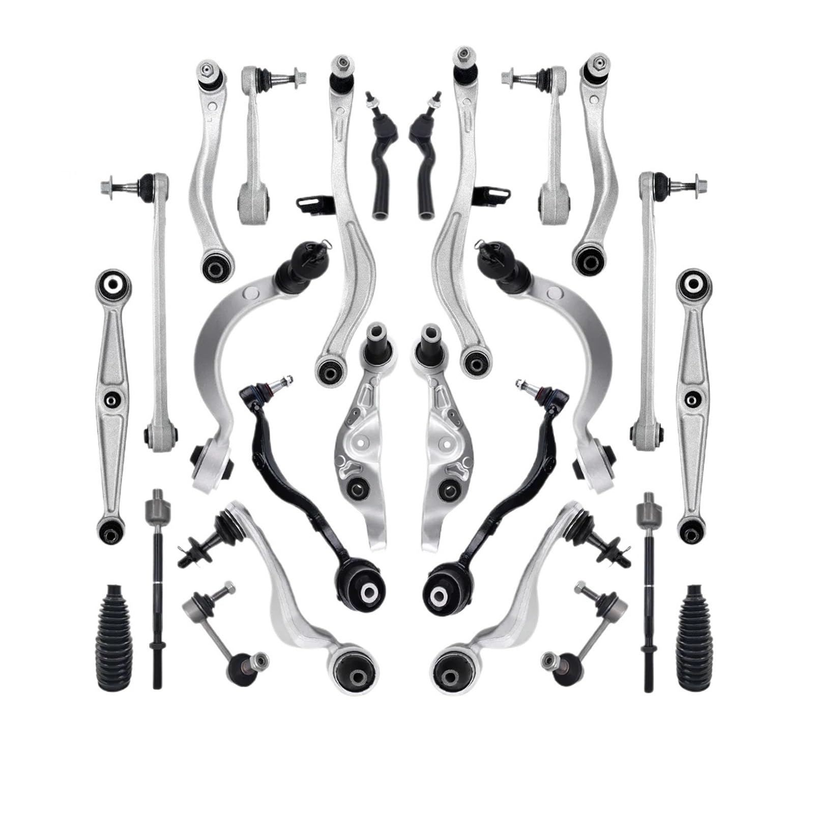 Svenubee 13-teiliges Federungsset for die Fahrer- oder Beifahrerseite, Querlenker, Stabilisatoren, seitliche Verbindungen, Spurstangen, kompatibel mit Lexus LS460 2007–2012(Right Side) von BDGYJGFE