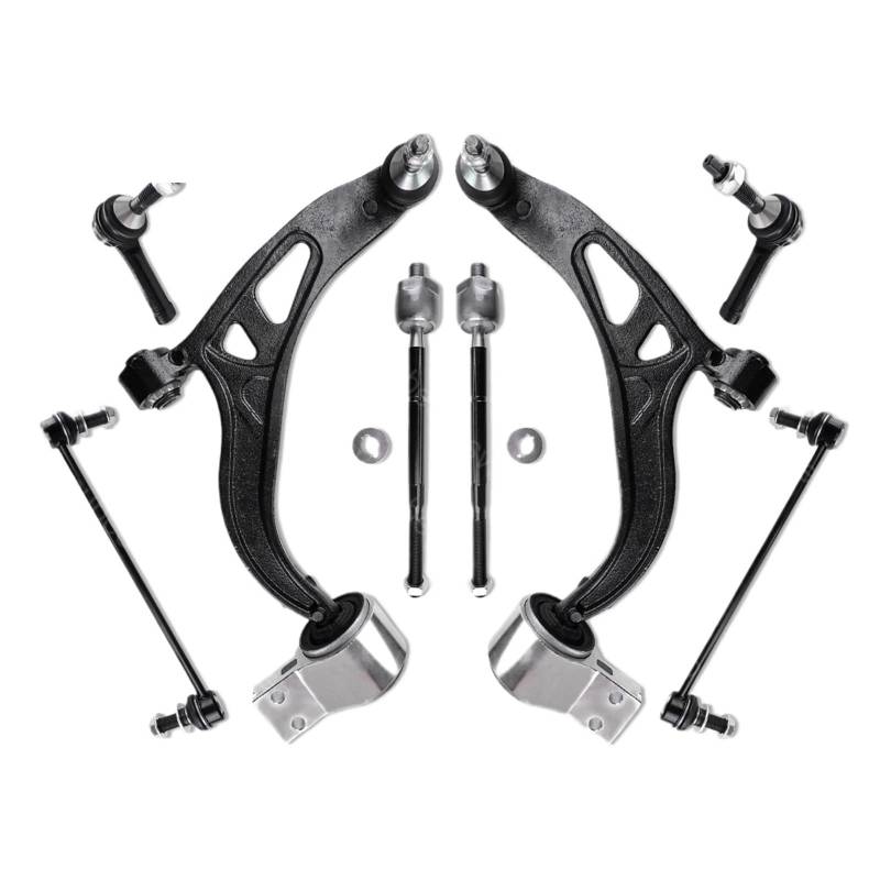 Svenubee 8-teiliges Kit for vordere untere Querlenker, Buchsen, Stabilisator, Stabilisator, kompatibel mit Ford Explorer 2011 2012 2013 2014 – 2017 von BDGYJGFE