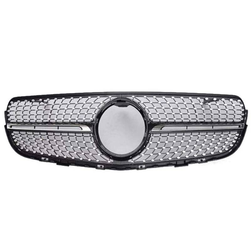 Car Front Kühlergrille Kompatibel für Mercedes GLC Klasse X253 C253 W253 Kühlergrill Front Bumper Radiator Grilles Center Nierengitter Stoßstange, Auto Zubehör von BDXZJ