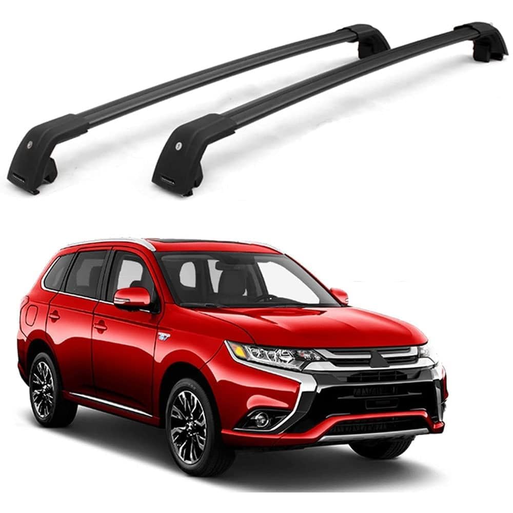 Auto-Dachträger, Für Mitsubishi Outlander PHEV 2013-2020 Relingträger Dachrelings Querstangen Dachgepäckträger Gepäckträger Gepäck Und Frachtträger von BEABAG