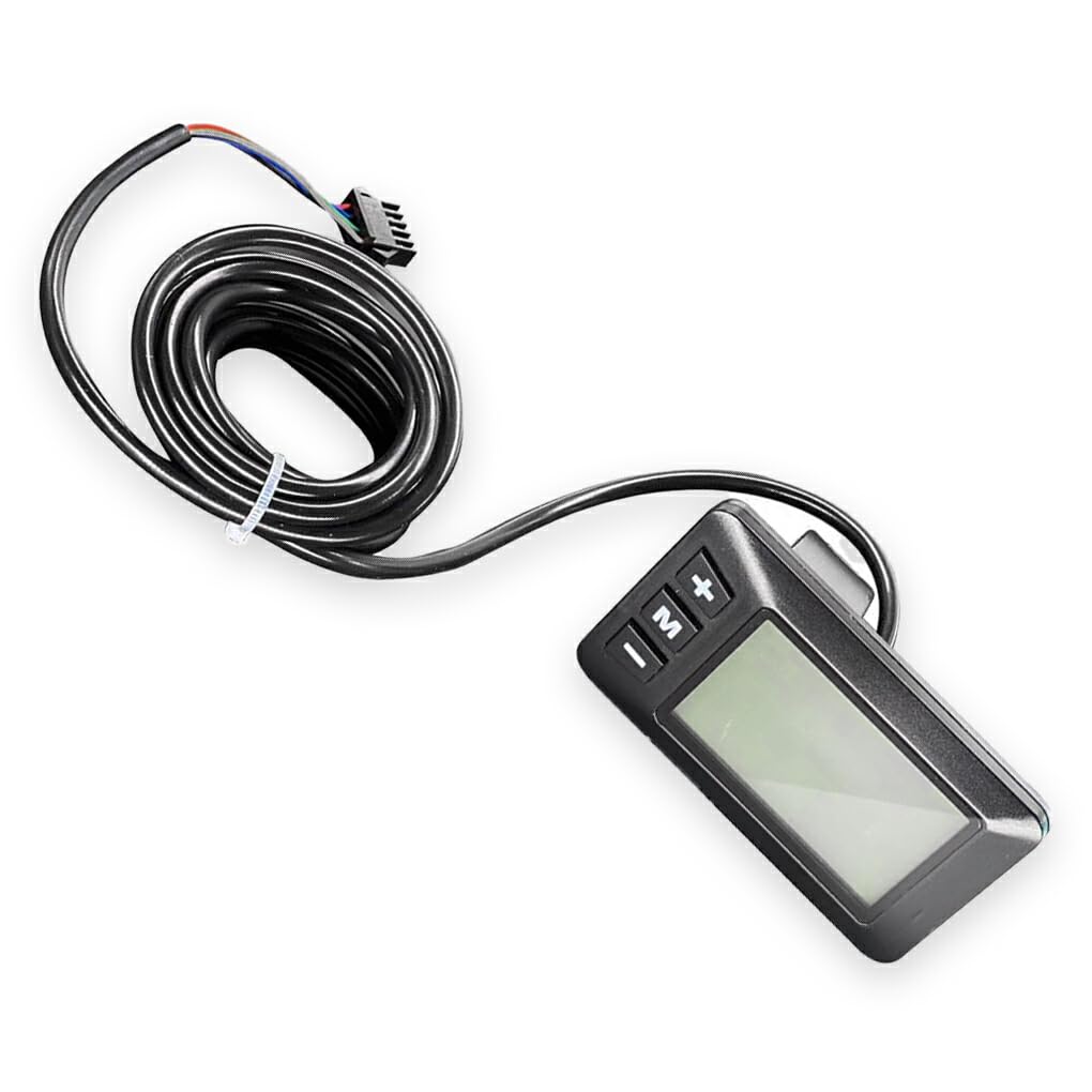 BEALIFE Fahrrad LCD Display Panel Controller Wasserdichter E Bike Lenker Scooter Teile Tachometer Modifikationszubehör von BEALIFE