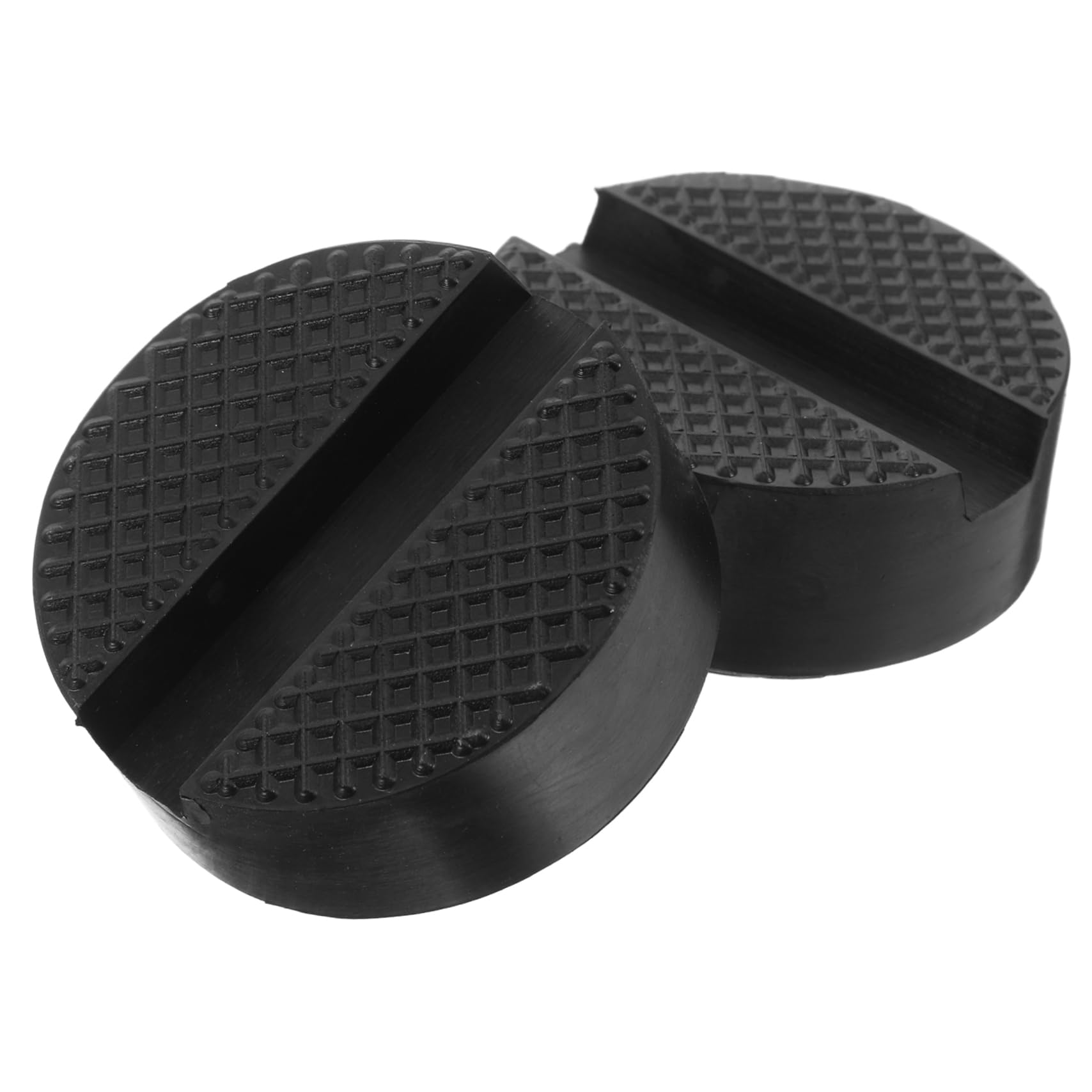 BEBEMOKO 2pcs Jack Rubber Pad Floor Jacks Jack Pads Car Jack Stand Pads Universal Jack Cushion Jack Stand Rubber Cushion Lift Rubber Block Rubber Pad for Jack Lifting Jack Pad Rubber Black von BEBEMOKO