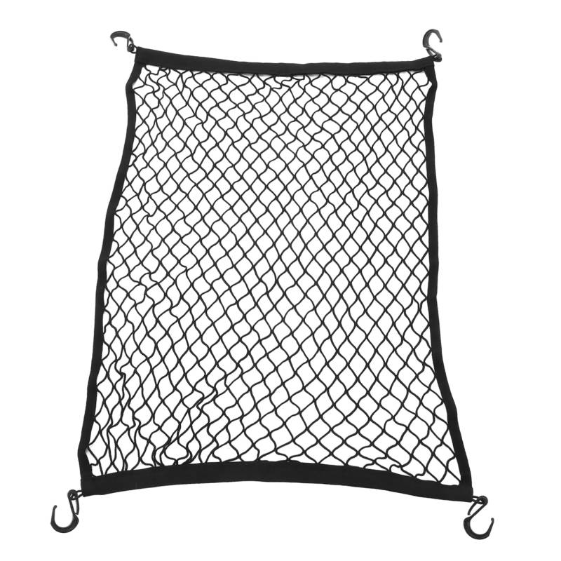 BEBEMOKO Wagengitter Frachtnetz für Utility Folding Wagon Foldable Wagon Net Cover Car Cargo Nets Wagon Cover Net Car Rear Cargo Net Outdoor Wagon Net Cover Wagon Cargo Net Black Nylon von BEBEMOKO