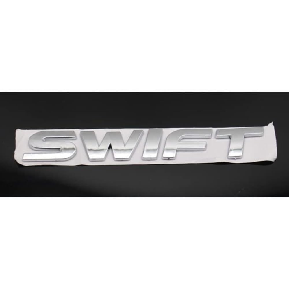 Auto Emblem, für Suzuki Swift Front Motorhaube/Heckkoffer Abzeichen Heckklappen Logo Auto-Emblem-Aufkleber von BEDPET