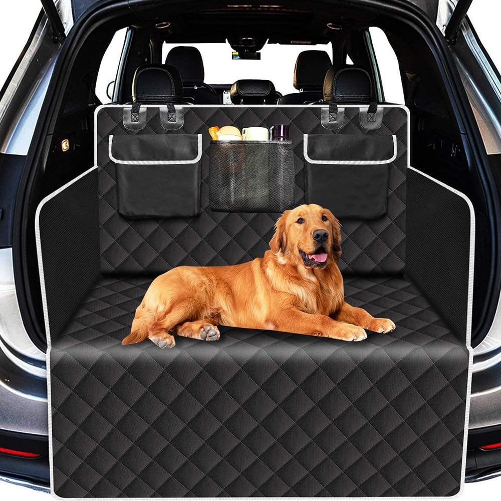 BEDPET Kofferraumschutz für Hund, für Re-Nault Kadjar 2019-2022 Auto Kofferraum Schondecke Hunde mit Ladekantenschutz Seitenschutz,A von BEDPET