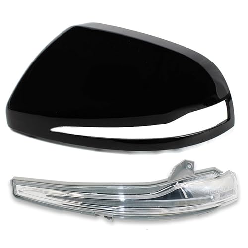 BEEBY Spiegelkappen Für Benz Für V-Klasse/Für Metris/Für Vito Für W447 2015-2020 Auto Rückspiegel Licht Mit Gehäuse Rückspiegelkappe (Farbe : 1pc Left Side) von BEEBY