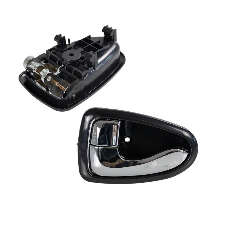 Innen Autoinnentürgriffe Auto-Innentürgriff, Schwarzchrom, Für Hyundai Für Accent Für Verna 2000 2001 2002 2003 2004 2005 2006, Innentürgriff 8262025000 Türgriff Innenraum(Chrome Left) von BEEBY