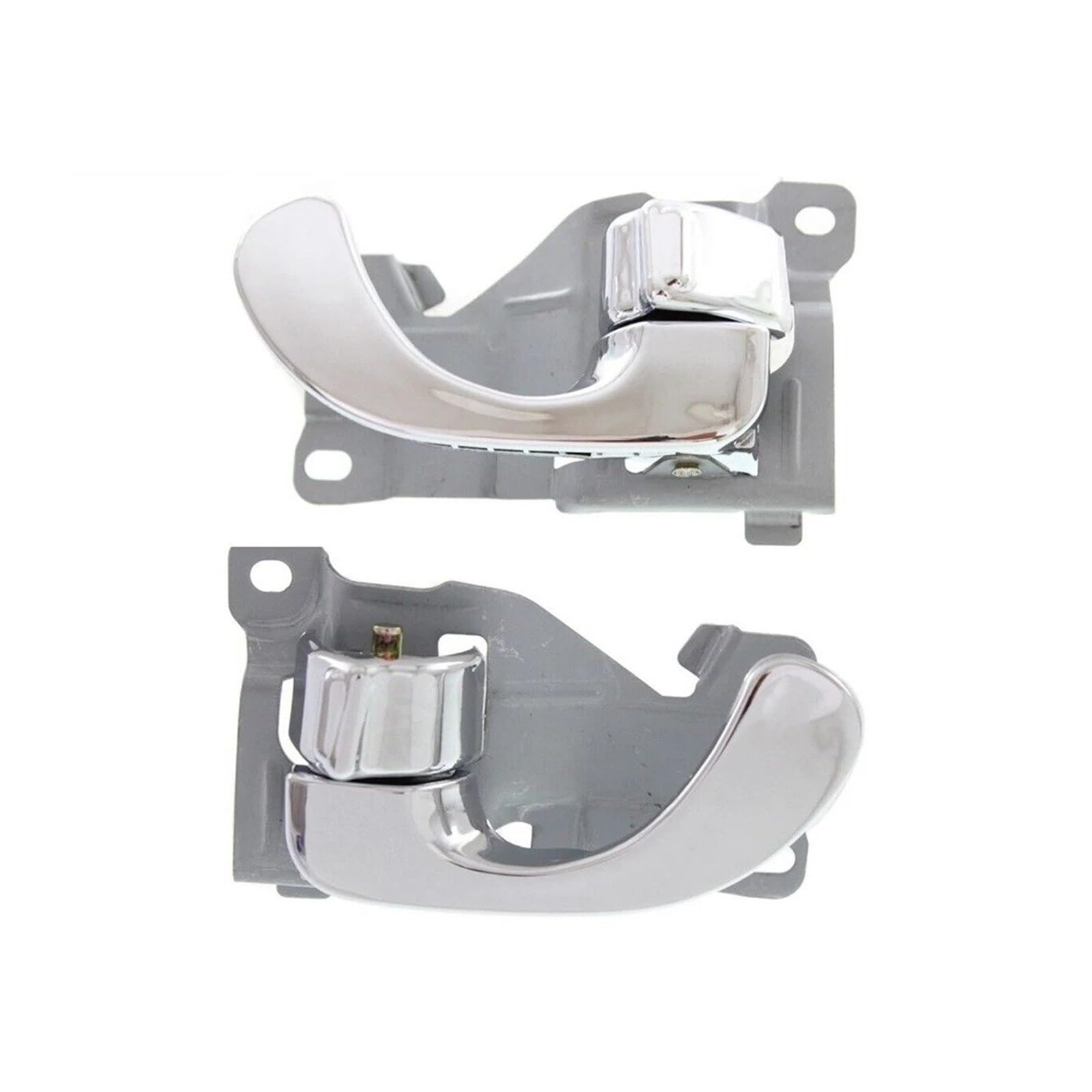 Innen Autoinnentürgriffe Chrom-Innentürgriff Autotürgriff Für Mitsubishi Für Mirage Für Galant Für Lancer 1997 1998 1999 2000 2001 2002 Türgriff Innenraum(1 Pair LH andRH) von BEEBY