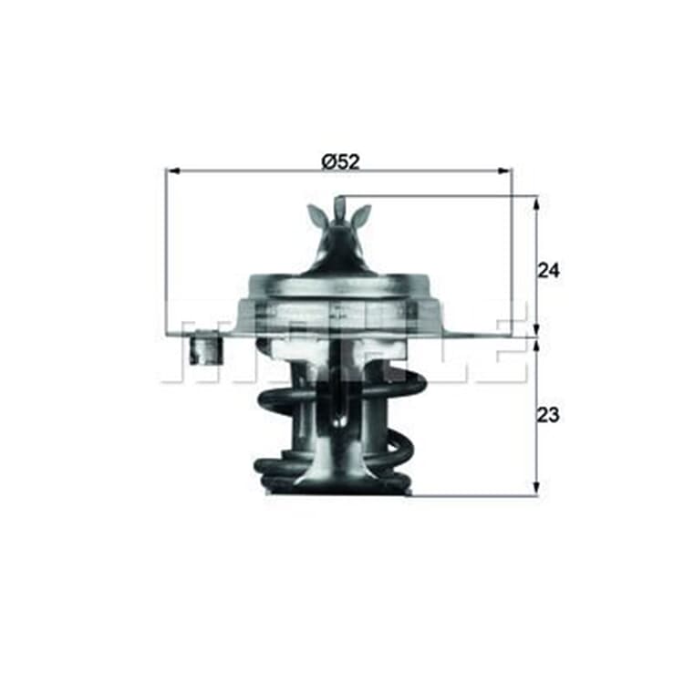 Behr Thermostat mit Dichtung Honda Kia Mazda Suzuki Toyota von MAHLE