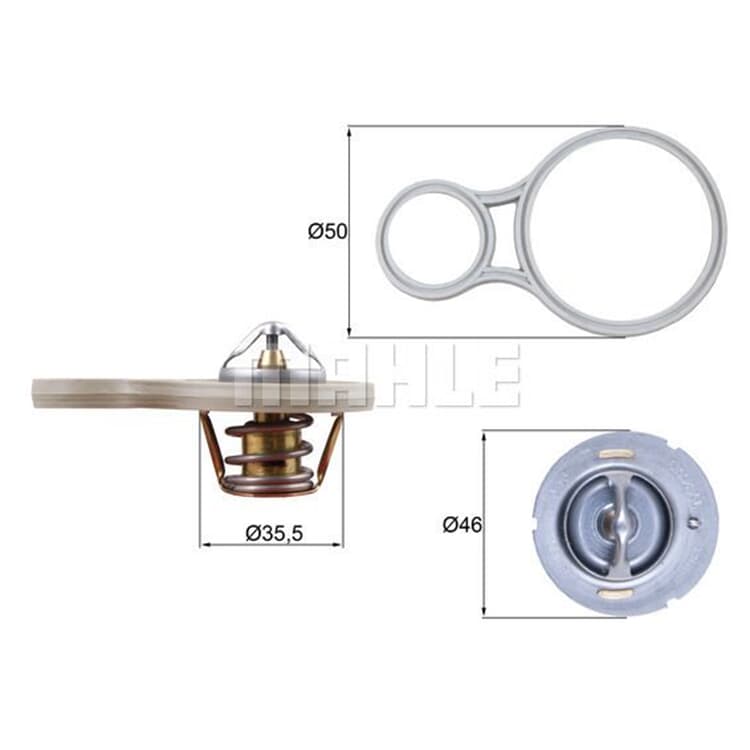 Mahle Thermostat Chrysler Dodge Mini von MAHLE