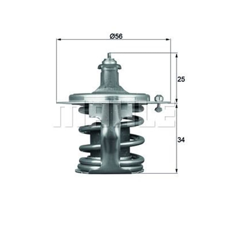 Mahle Thermostat Subaru Forester Impreza Legacy Outback Tribeca Wrx von MAHLE