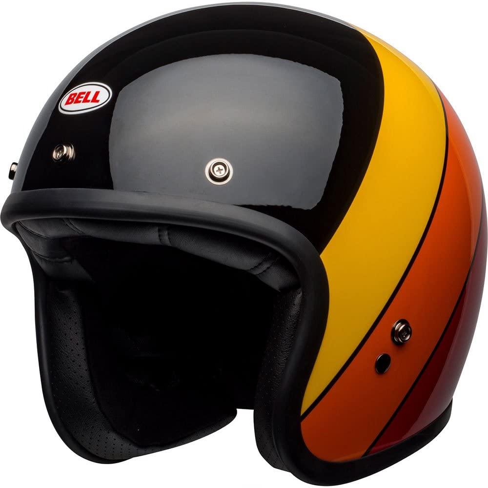 BELL CASCO CUSTOM 500 RIF BK-YL-OR-RD S ECE von BELL