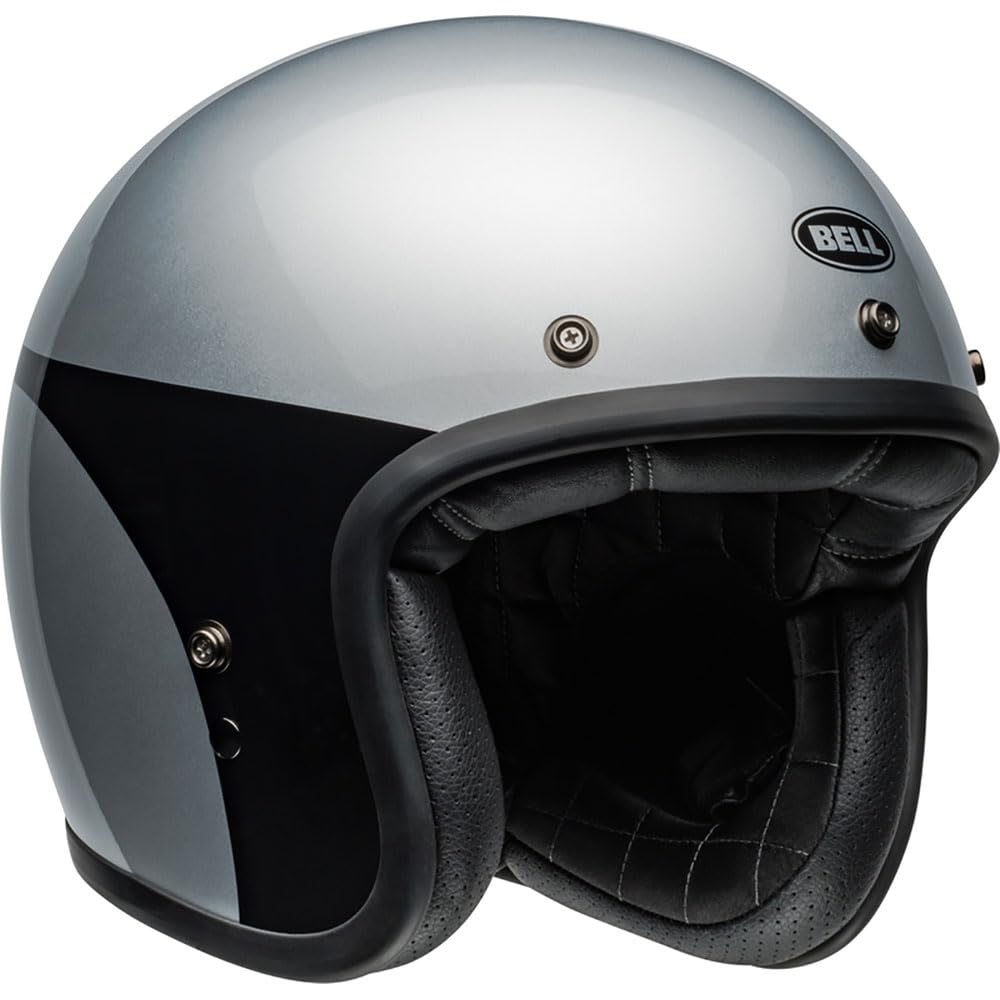 BELL HELMET CUSTOM 500 CHASSIS SILVER/BLACK M ECE6 von BELL