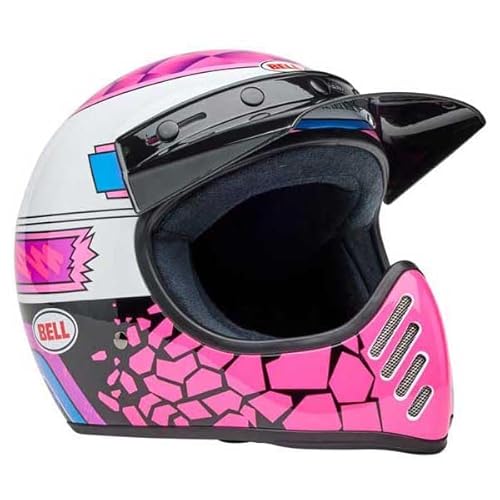 BELL HELMET MOTO-3 DEATHSPRAY PINK/PURPLE XL ECE6 von BELL