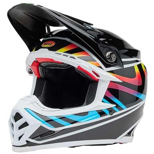 BELL HELMET MOTO-9S FLEX DRIFT BLACK/MULTI L ECE6 von BELL