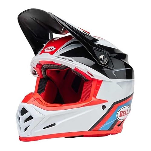 BELL HELMET MOTO-9S FLEX MERCHANT RD/BK L ECE6, RED/BLACK von BELL