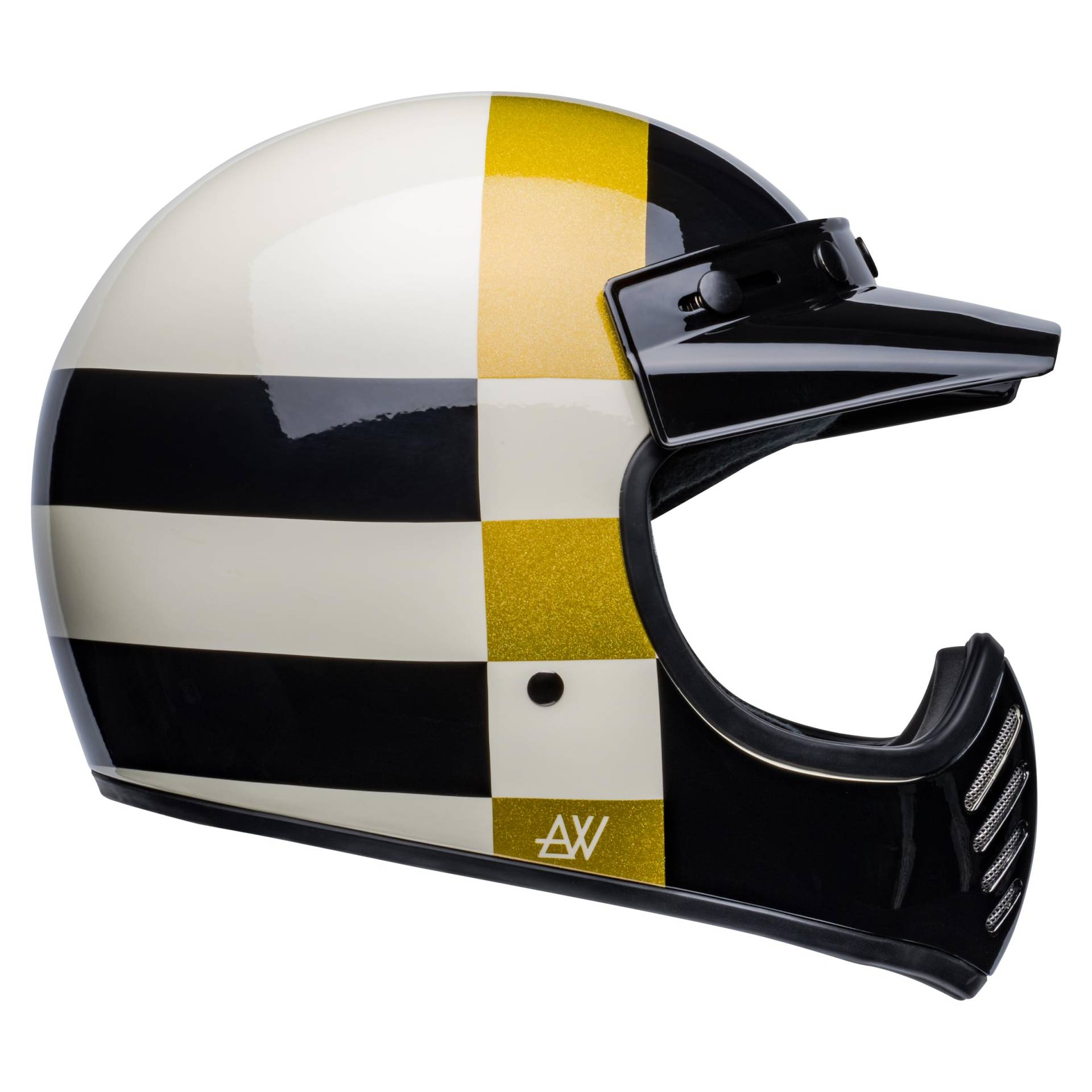 Bell HELM MOTO-3 ATWLYD ORBIT WHITE/BLACK L von BELL