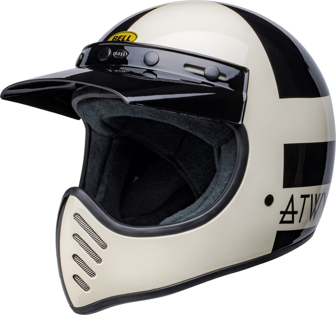 Bell HELM MOTO-3 ATWLYD ORBIT WHITE/BLACK M von BELL