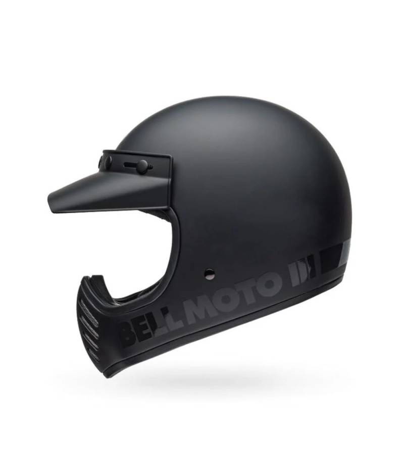 BELL HELMET MOTO-3 CLASSIC MATTE/GLOSS BLACK XL ECE6 von BELL