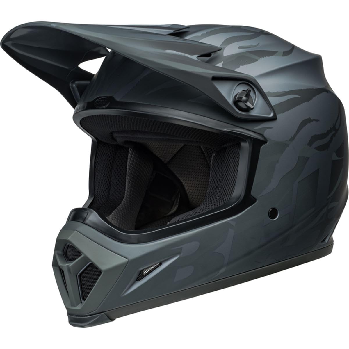 Bell Motocross-Helm Moto-9 MIPS Schwarz Gr. XL von BELL