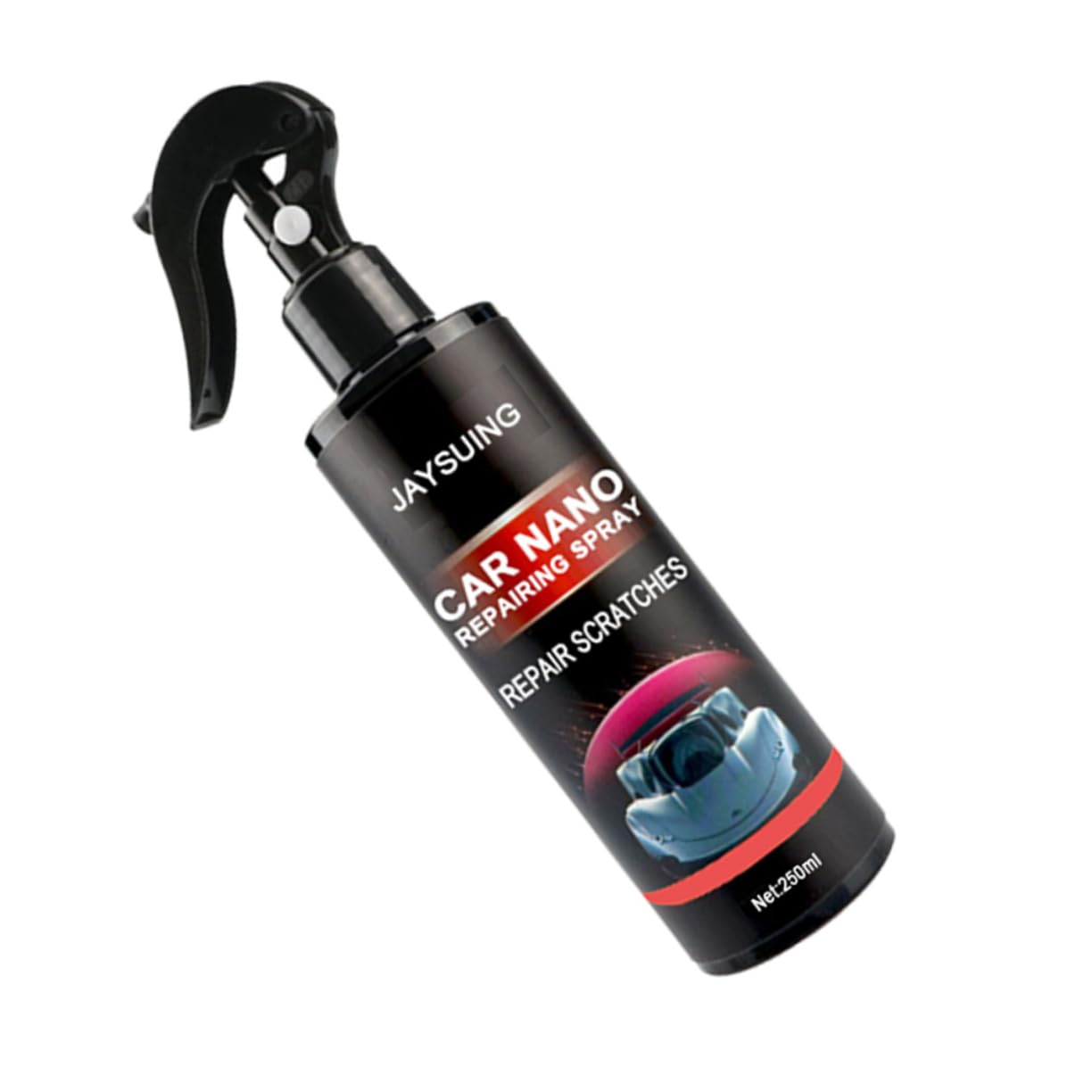 BELLIFFY 1 Auto Reparatur Spray Autopolitur-spray Peachloft Nano Autokratzer-reparaturspray Kratzer-entferner Nano-autokratzer-reparaturspray Schwarz Autowachs-politurspray Black Plastik von BELLIFFY