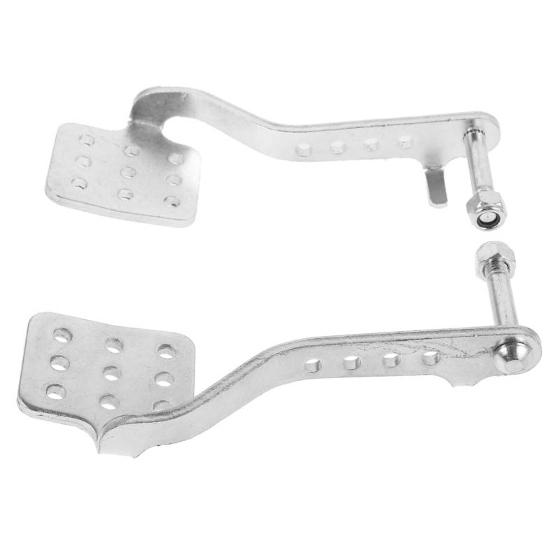 BELLIFFY 1 Paar Kart Bremspedale, Go Kart Gaspedale, Go Kart Pedal, Go Kart Teile, Bremspedal Für Go Kart, Bremspedal Kit, Go Kart Kit, Go Kart Gaspedal Kit, Go Kart Fußpedal von BELLIFFY