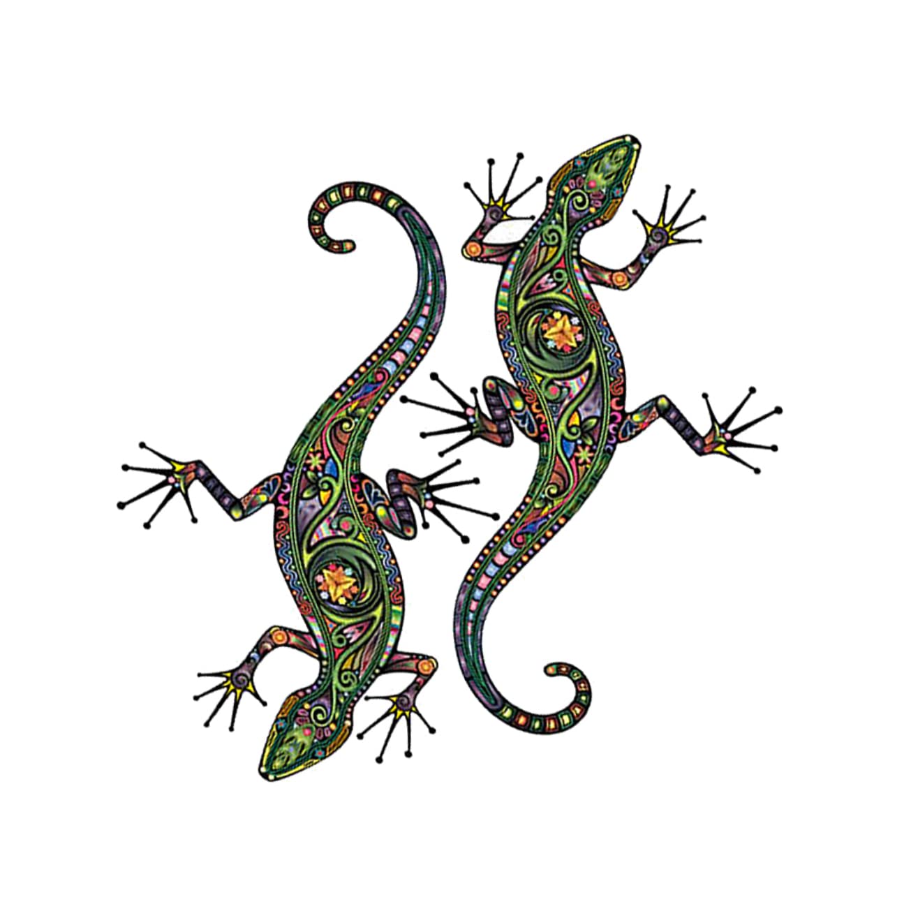 BELLIFFY 2St lustiger Geckoaufkleber Wandaufkleber für Kinder Aufkleber für Autos Auto Aufkleber Badezimmeraufkleber Sticker für Auto Aufkleber Auto Heimaufkleber Aufkleber Gecko von BELLIFFY