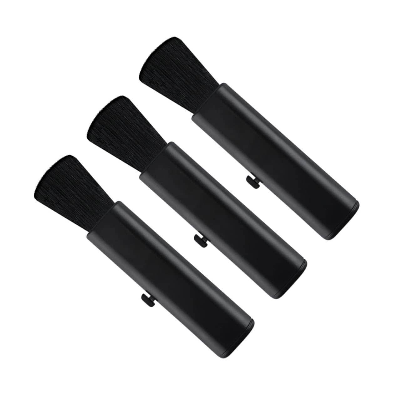 BELLIFFY 3St Bürste Auto-Detailpinsel Innenraum des Staubwedels Reinigungsset car Detailing Brush staubfänger dustblower Staubwedel für den Autoinnenraum Auto-Lüftungsreiniger Plastik Black von BELLIFFY