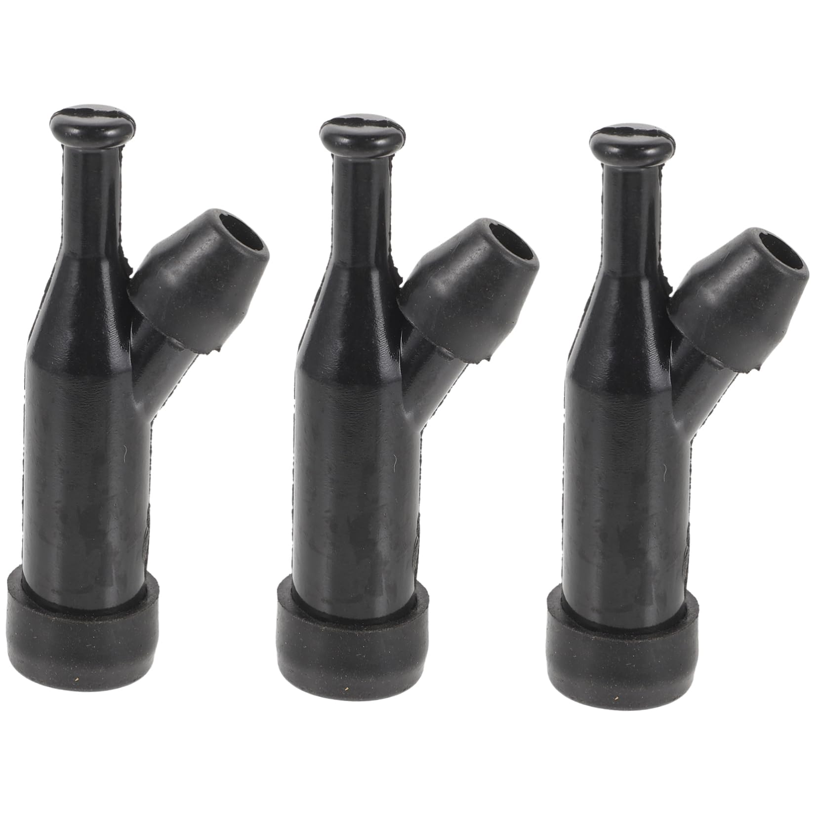 BELLIFFY 3st Zündkerzenstecker Für Traktor Benzin Generator Zündkerzenabdeckung Zündkerzenanschlüsse Funke Zündkerzenstecker Der Wasserpumpe Zündkerzenstecker Für Rasenmäher Black Plastik von BELLIFFY